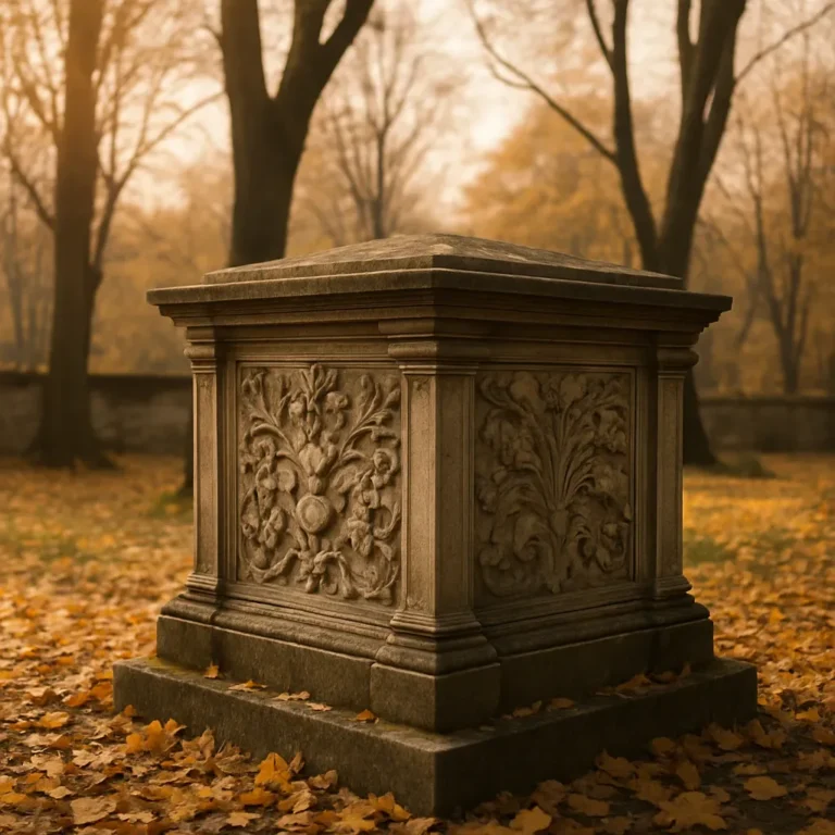 Grobowce Jaworzno w malowniczym otoczeniu, miasto Jaworzno jako tło dla lokalnych nekropolii.