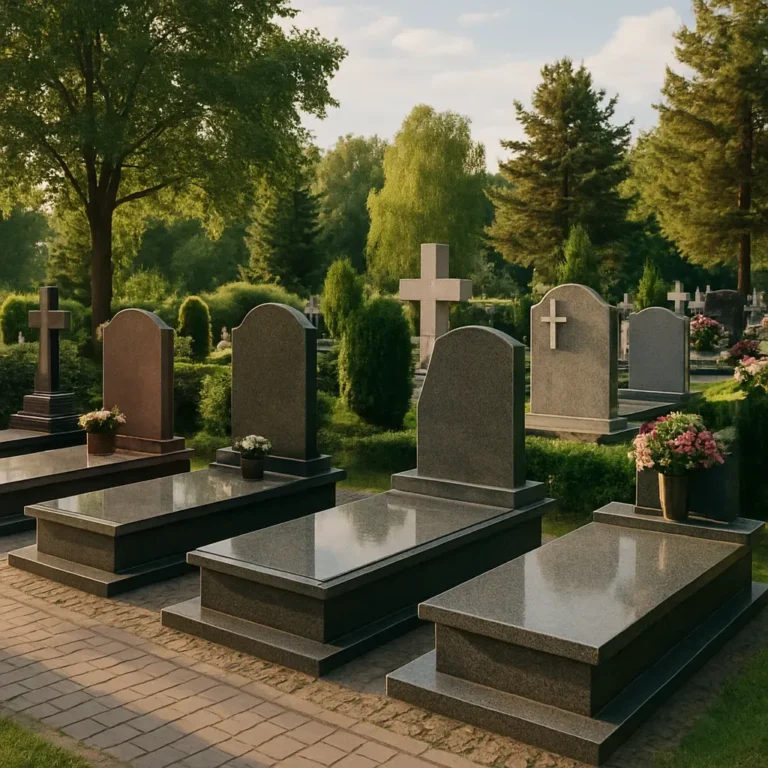 Grobowce Bukowno na cmentarzu w mieście Bukowno, wybór odpowiedniego miejsca spoczynku.