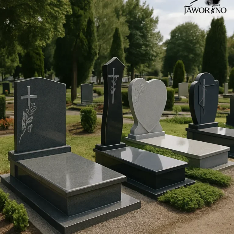Nagrobki Jaworzno: różnorodne wzory i materiały dostępne w EMKA Kamieniarstwo, miasto Jaworzno.